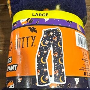 Hello Kitty Halloween Ladies Sleep Pants NWT‎ large